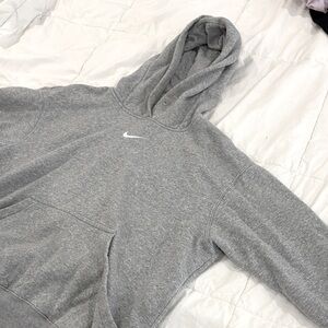 Nike Heather Gray Pullover Hoodie